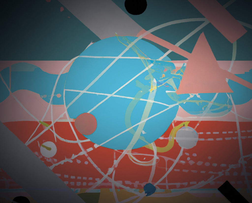 Abstract creative image